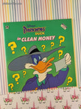 Vintage 1992 Disney's Darkwing Duck in Clean Money Golden Books Softcover