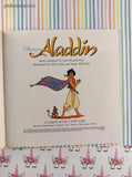 Vintage 1993 Disney's Aladdin Golden Books Softcover, Like New