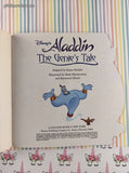Vintage 1993 Disney's Aladdin the Genie's Tale Golden Books Softcover, Like New