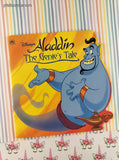 Vintage 1993 Disney's Aladdin the Genie's Tale Golden Books Softcover, Like New