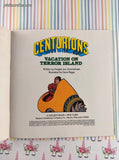 Vintage 1986 1st Printing Centurions: Vacation on Terror Island Softcover, Like New