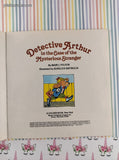 Vintage 1982 Detective Arthur in the Case of the Mysterious Stranger Golden Look-Look Softcover