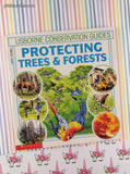 Vintage 1994 Usborne Conservation Guide: Protecting Trees & Forests Softcover, Like New