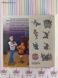 Vintage 2000 Scholastic Scooby-Doo and the Fantastic Puppet Factory Softcover *w/Tattoos*