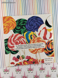 Vintage 1990 Many Luscious Lollipops: A Book About Adjectives Scholastic Softcover, Like New