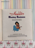 Vintage 1993 Disney's Aladdin Monkey Business Golden Books Softcover