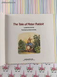 Vintage 1986 The Tale of Peter Rabbit by Beatrix Potter Scholastic Softcover