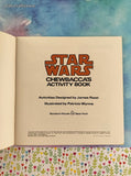 Vintage 1979 Star Wars Chewbacca's Activity Book Random House Softcover