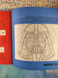 Vintage 1979 1st Printing Star Wars Darth Vader's Activity Book Random House Softcover