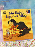 Vintage 1982 The Secret of Nimh Mrs. Brisby's Important Package Golden Look-Look Softcover, Like New