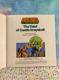Vintage 1983 Golden Books Masters of the Universe: The Thief of Castle Grayskull MOTU Softcover