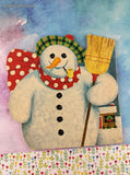 Vintage 1965 The Snowman Book Golden Shape Softcover