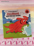 Vintage 1995 Clifford the Big Red Dog and the Big Storm Softcover