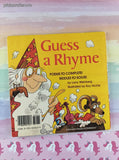 Vintage 1982 Guess a Rhyme Random House Pictureback Softcover