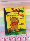 Vintage 1968 1st Golden Book Printing Winnie-the-Pooh and Tigger Softcover