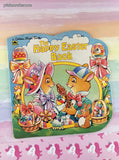 Vintage 1985 1st Printing The Happy Easter Golden Shape Softcover