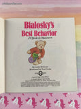 Vintage 1986 1st Printing Bialosky's Best Behavior: A Book of Manners Golden Look-Look Softcover