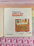 Vintage 1992 1st Printing The Berenstain Bears: Trouble with Grownups Softcover