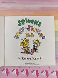 Vintage 1990 1st Printing Spider's Baby-Sitting Job Scholastic Softcover