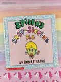 Vintage 1990 1st Printing Spider's Baby-Sitting Job Scholastic Softcover