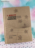 2012 1st Printing 3-Minute Stephen Hawking Paul Parsons & Gail Dixon Hardcover