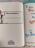 2009 I Can Read with My Eyes Shut! Dr. Seuss Beginner Hardcover, Like New