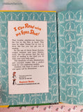 2009 I Can Read with My Eyes Shut! Dr. Seuss Beginner Hardcover, Like New