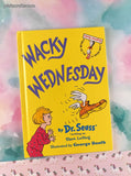 Vintage 2000 Wacky Wednesday Dr. Seuss Beginner Hardcover, Like New