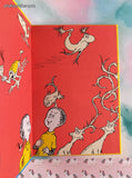 Vintage 1988 One Fish Two Fish Red Fish Blue Fish Dr. Seuss Beginner Hardcover, Like New