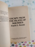 Vintage 1990 Escape From the Island of Aquarius Cooper Kids Adventure #2 Softcover