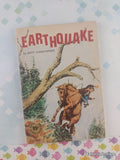 Vintage 1975 Earthquake by Matt Christopher TX3608 Scholastic Softcover