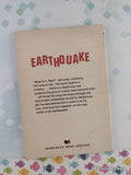 Vintage 1975 Earthquake by Matt Christopher TX3608 Scholastic Softcover