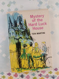 Vintage 1966 1st Printing Mystery of the Hard Luck House F624 Softcover
