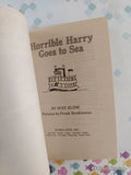 Vintage 2003 Horrible Harry Goes to Sea by Suzy Kline Softcover, Like New