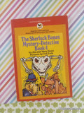 Vintage 1983 1st Printing The Sherluck Bones Mystery-Detective Book 4 Softcover