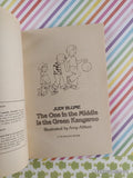 Vintage 1986 The One in the Middle is the Green Kangaroo by Judy Blume Softcover