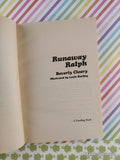 Vintage 1981 Runaway Ralph by Beverly Cleary Softcover