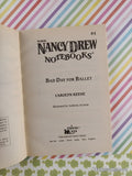 Vintage 1995 The Nancy Drew Notebooks #4: Bad Day for Ballet Softcover, Like New