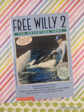Vintage 1995 Free Willy 2: The Adventure Home Scholastic Softcover, Like New