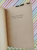 Vintage 1973 8th Printing When We Were Very Young by A.A. Milne Softcover