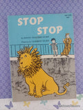 Vintage 1969 1st Printing Stop Stop TW1222 Scholastic Softcover