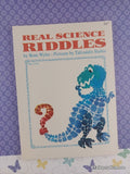 Vintage 1975 6th Printing Real Science Riddles TW1742 Scholastic Softcover
