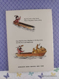 Vintage 1969 3rd Printing Red Fox and His Canoe TW754 Scholastic Softcover