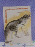 Vintage 1971 7th Printing Dinosaurs and More Dinosaurs TW774 Scholastic Softcover