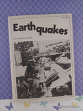 Vintage 1972 1st Printing Earthquakes by Patricia Lauber TW2305 Scholastic Softcover