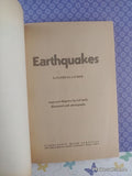 Vintage 1972 1st Printing Earthquakes by Patricia Lauber TW2305 Scholastic Softcover