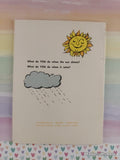 Vintage 1969 1st Printing What Do They Do When It Rains? TW1487 Scholastic Softcover, Like New