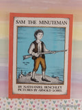 Vintage 1972 1st Printing Sam the Minuteman TW1996 Scholastic Softcover