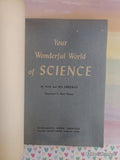 Vintage 1970 9th Printing Your Wonderful World of Science TW361 Scholastic Softcover