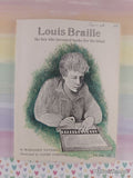 Vintage 1971 Louis Braille: The Boy Who Invented Books for the Blind TW1784 Scholastic Softcover